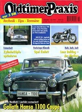 OP9710 + DKW RT 350 + BMW R 39 + GOLIATH Hansa 1100 + Oldtimer Praxis 10/1997