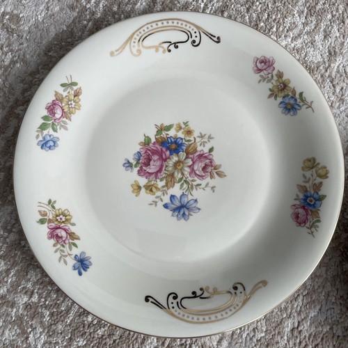 2er set vintage speiseteller - vintage,