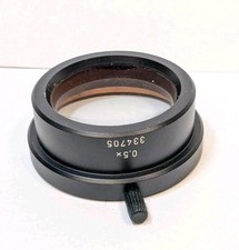 Wild Heerbrugg/ Leica 0,5x Vorsatzlinse für Stereomikroskop Klemmd. 58 mm