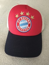 FCB FC Bayern München e.V. Cap Mütze Trucker Netz Logo Wappen Oldschool
