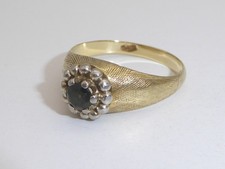 Turmalin 18K Gold Ring 750 Gelbgold Verlobungsring 3,57 g RG 55 -17,5 mm 9513