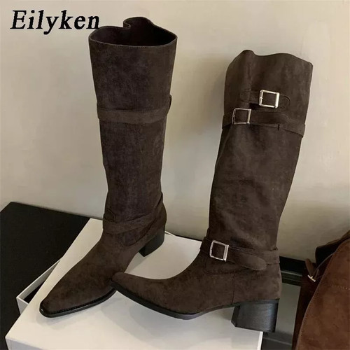 Stiefel frau braune hoch - braune,