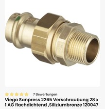 Viega sanpress verschraubung - viega,