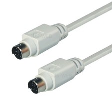 PS2 Tastatur- und Maus Kabel 6 pol. MINI DIN 1,8 m Anschlusskabel