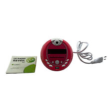 Gulli Metronic Kinder Radiowecker Rosa MP3 USB Projektion 180° Radio Wecker