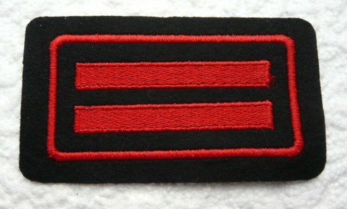 Paar feuerwehr rangabzeichen - paar,