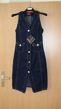 Levis Damen Jeans Weste Jacke Rock Kleid TYPE 1 Gr. S  