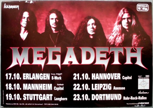 Megadeth 1997 live - -,