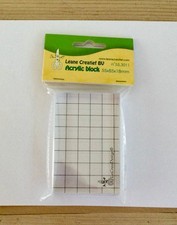 Leane Creatief Acrylblock 85 x 55 x 18 mm neu