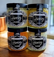 Deutscher Honig 4x 500g Glas / Ernte 2025 eigene Imkerei 2 kg Mix