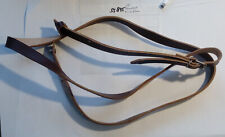 Schulterriemen für Taschen usw braun Leder 17mm x ca 150cm 1 Stück (ss845)