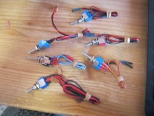 6 Stück   Ausbauschalter für z.B. Graupner oder andere Anlagen  Schalter 