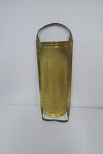 alte Messing Reibe - Reibeisen - Kartoffelreibe GRM - S1