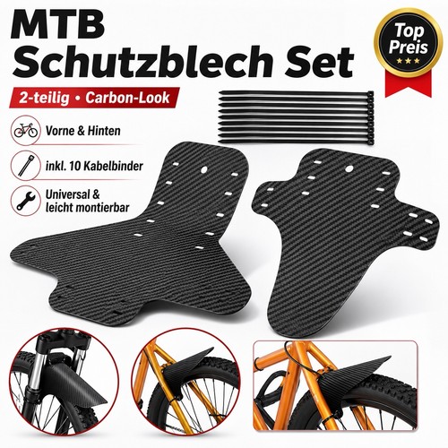 Mtb fahrrad schutzblech set - schutzblech,