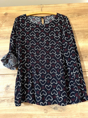 Alba moda krempelbluse gr - krempelbluse,