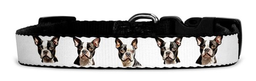 Hundehalsband aus textil mit - hundehalsband,