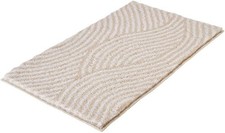 Kleine Wolke Bad Matte Vorleger Teppich CALMA macadamia 70x120cm