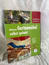 moderne Gartenmöbel selbst gebaut