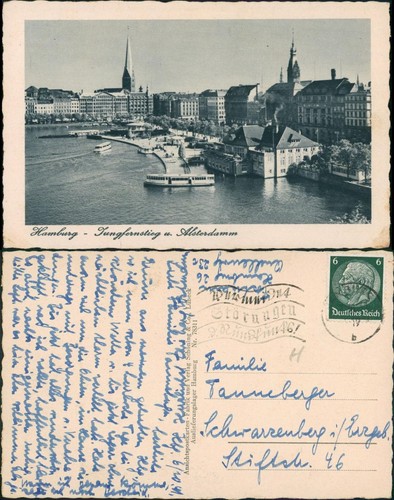 Ansichtskarte hamburg - ansichtskarte,