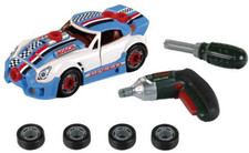 Theo Klein 8668 - BOSCH Car Auto Tuning Set mit Akkuschrauber Kinder-Spielzeug