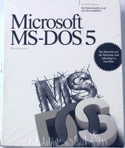 Rarität microsoft ms dos - raritÄt,