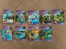 9 LEGO Friends Sets Zoo Tiere Tiger Affe Bär Robbe vollständig f Adventskalender