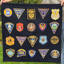 20 x Police Patch Konvolut