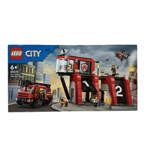 Lego city feuerwehrstation - lego, city: