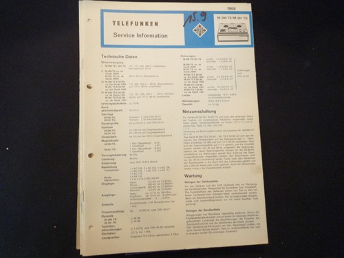 Original service manual - original,