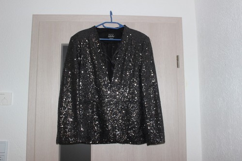 Damen pailetten blaser 38 - pailetten,