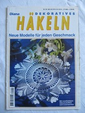 Diana Dekoratives Häkeln Nr. 20 Anleitungen Filethäkeln Spitzen Deckchen häkeln