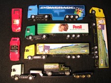 SUPER SAMMLUNG MODELL TRUCK LKW SPIELZEUG LASTWAGEN MB DAF PORSCHE FERRARI 