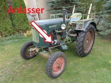 Anlasser Getriebeanlasser Traktor F 15 Schlepper Fendt F15 Dieselross F15GH 