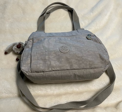 Kipling damen handtasche - kipling, grau