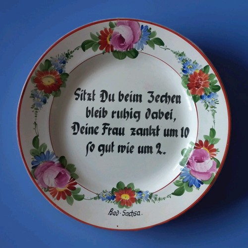 Wandteller handmalerei - wandteller,
