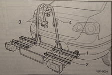 VW ORIGINAL Fahrradträger