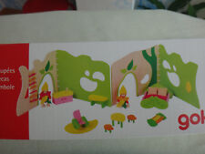 Puppenhaus Waldhaus aus Holz  mit flexiblen Wänden