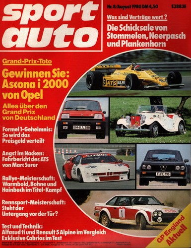 Zeitschrift sport auto - #8, von