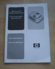 Benutzerhandbuch HP Scanjet 5590 Digitaler Flachbettscanner  Deutsch / Italiano
