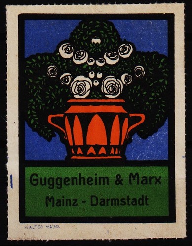 Alte reklamemarke - alte,