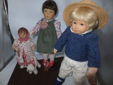 Kathe Kruse 3 Dolls Set Helena
