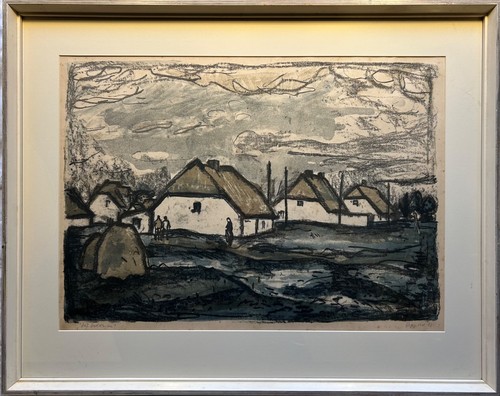 Lithografie erhard hippold - lithografie,