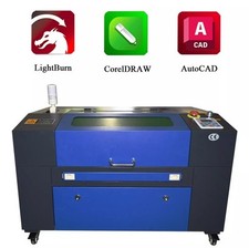 Autofokus 50W CO2 Laser Graviermaschine Metall 300*500 mm Lasergravierer Cutter