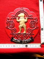 Oldenburg Wirtshaus Werbung zum Bären altes Schild aus Metall