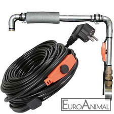 Frostschutz Kabel Heizkabel Heizleitung mit Thermostat - 230 Volt Tränkebecken