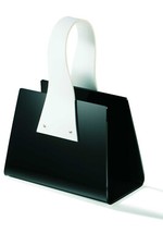 Zeitungsständer aus Acrylglas