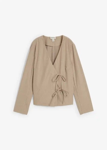 Samtbluse beige damen - gr.,