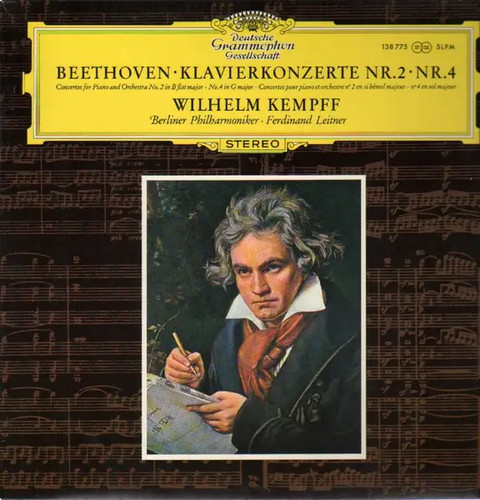 Beethoven klavierkonzerte - lp,