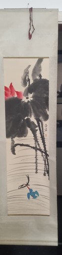 Asiatisches rollbild malerei - asiatisches,