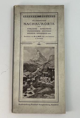 Reiseführer karlsbad 1907 - reiseführer,